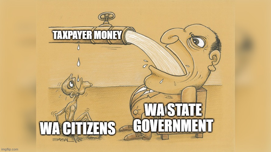 A WA State House Democrat is rolling out a new income tax proposal taxing jobs, tomorrow at 1:30pm. This comes after WA Democrats passed the LARGEST TAX INCREASE and spending spree in state history, while shutting the public out of the budget process.

Current law (Initiative