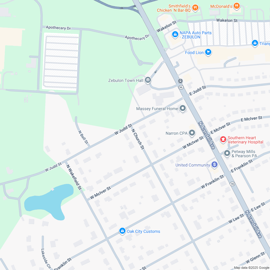 MVC Injuries PD 29B8: N Arendell Ave &amp; E Mciver St Zebulon