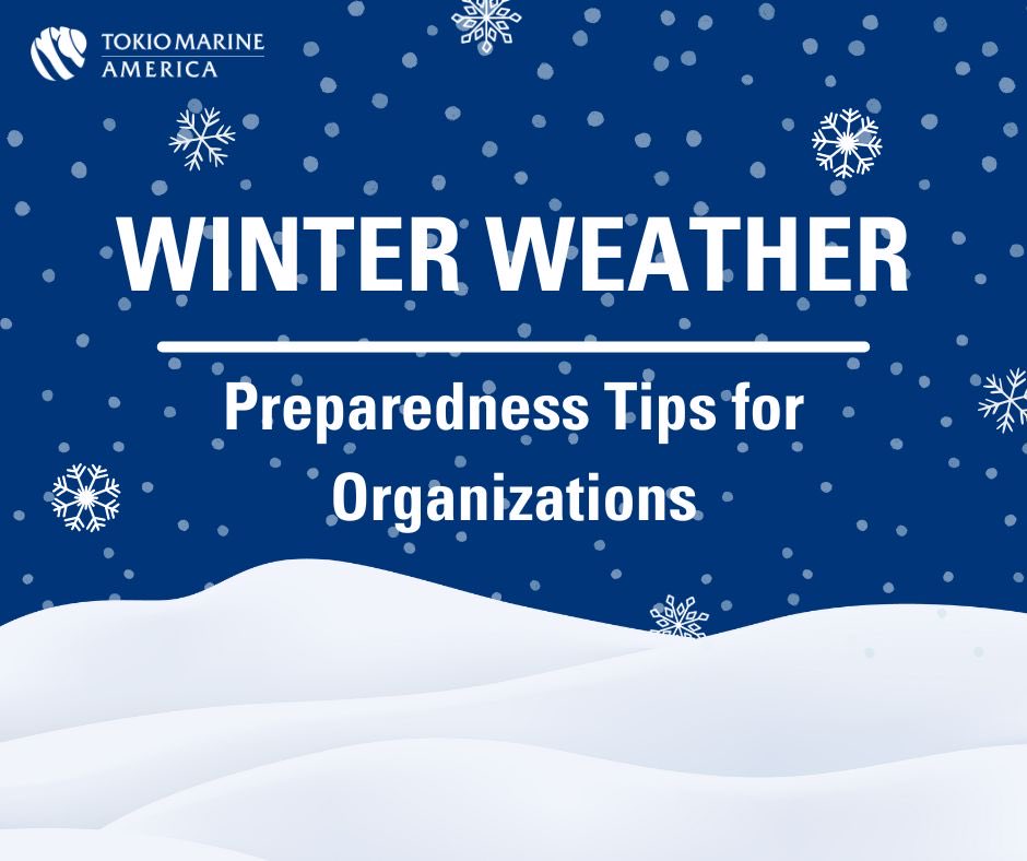 Keep your employees, fleets, &amp; property safe this winter. Freezing temperatures, snowstorms, icy roads, &amp; other cold-weather hazards can pose significant risks. Visit our Winter Weather Preparedness blog for safety tips &amp; resources: bit.ly/4pHYkdR