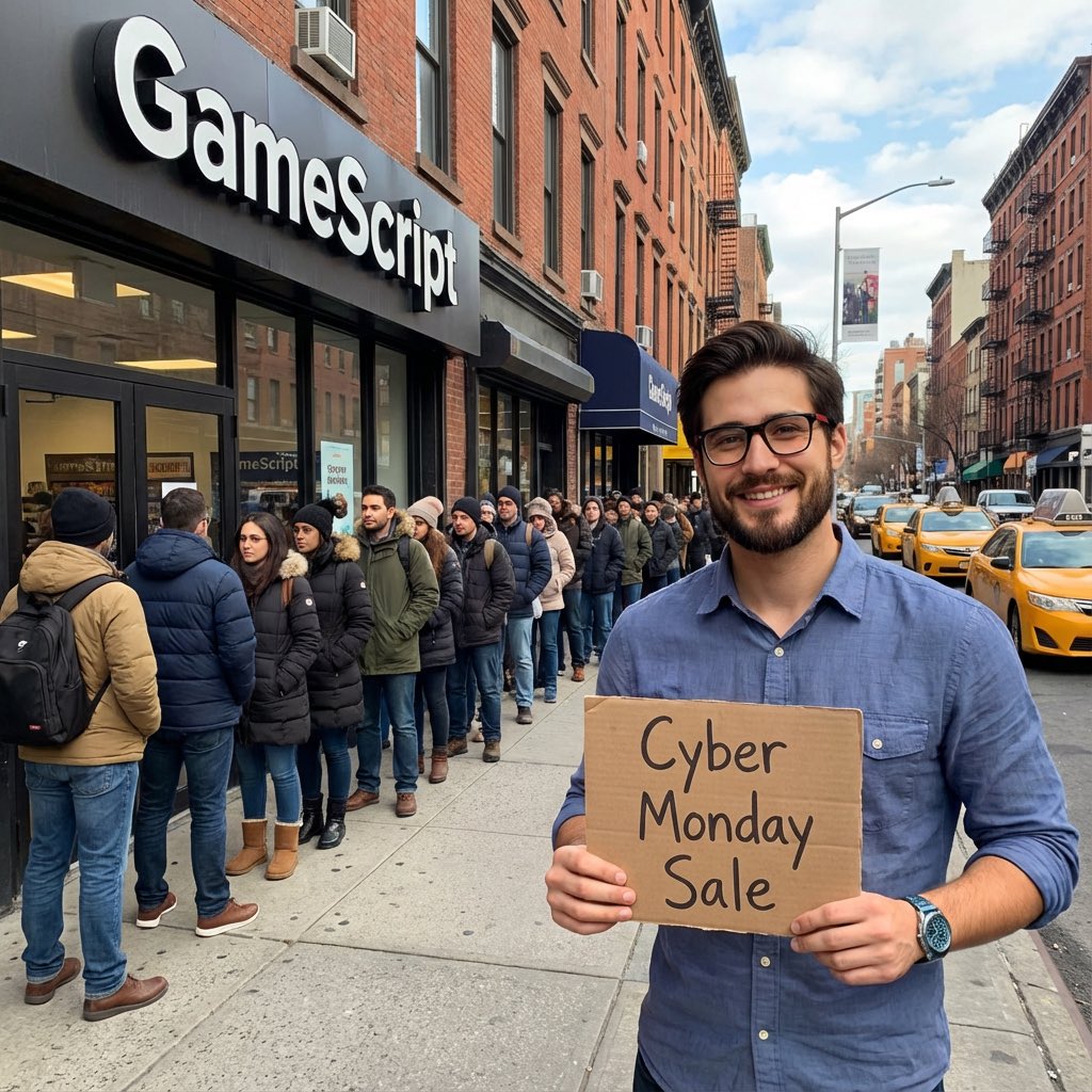 DanGambleAI's tweet image. ‼️‼️ Don’t miss out! 

Today is the last chance you can grab 50% off on GameScript!

👉 Claim offer here: bit.ly/DG-GameScript

Hit the link above or use code: GSBLACKFRIDAY 

Imagine all the Bank Builders you’ll get early access to…and more!