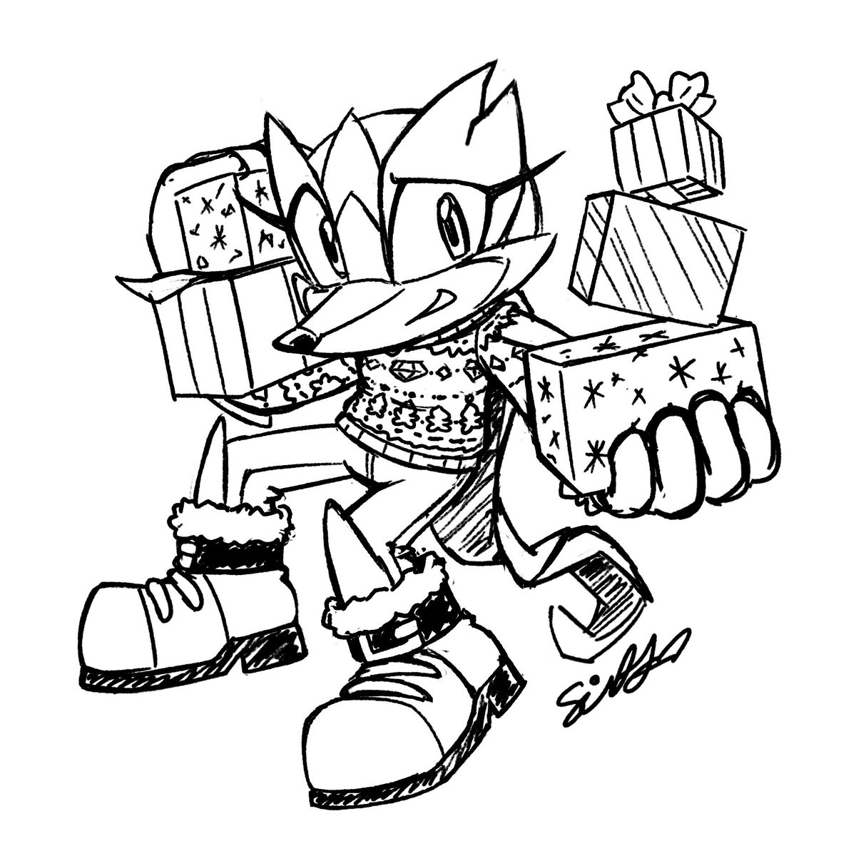 Rod and Rotunda Christmas fits❄️