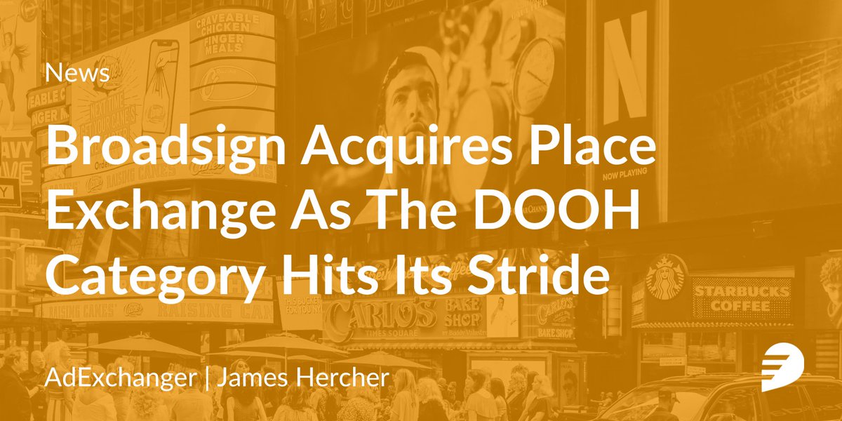 Place Exchange by Broadsign tweet media