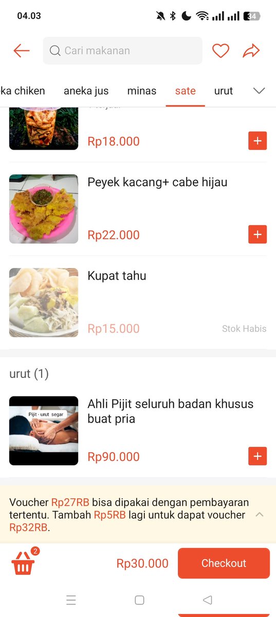 ???
Ntar makanan gw dianter + abang pijitnya gitu😭