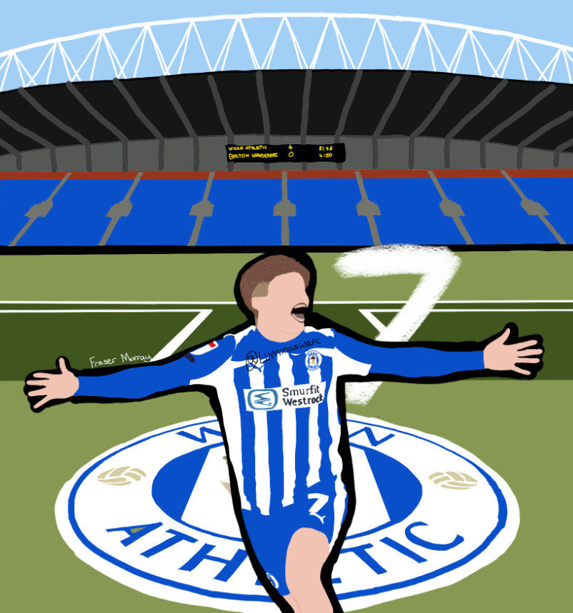 Luminaswafc's tweet image. Our Number 7: Fraser Murray

Comment who I should draw next!
#wafc #art