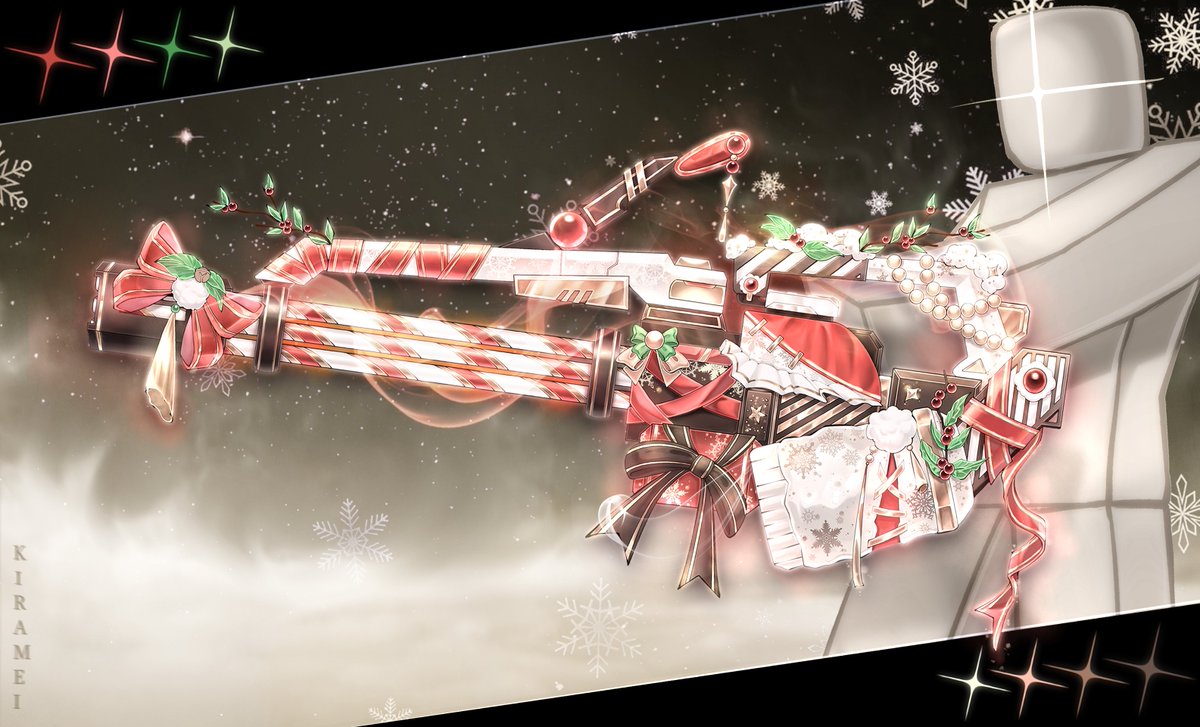 Festive Minigun - Christmas Concept 
#robloxart #RobloxDev