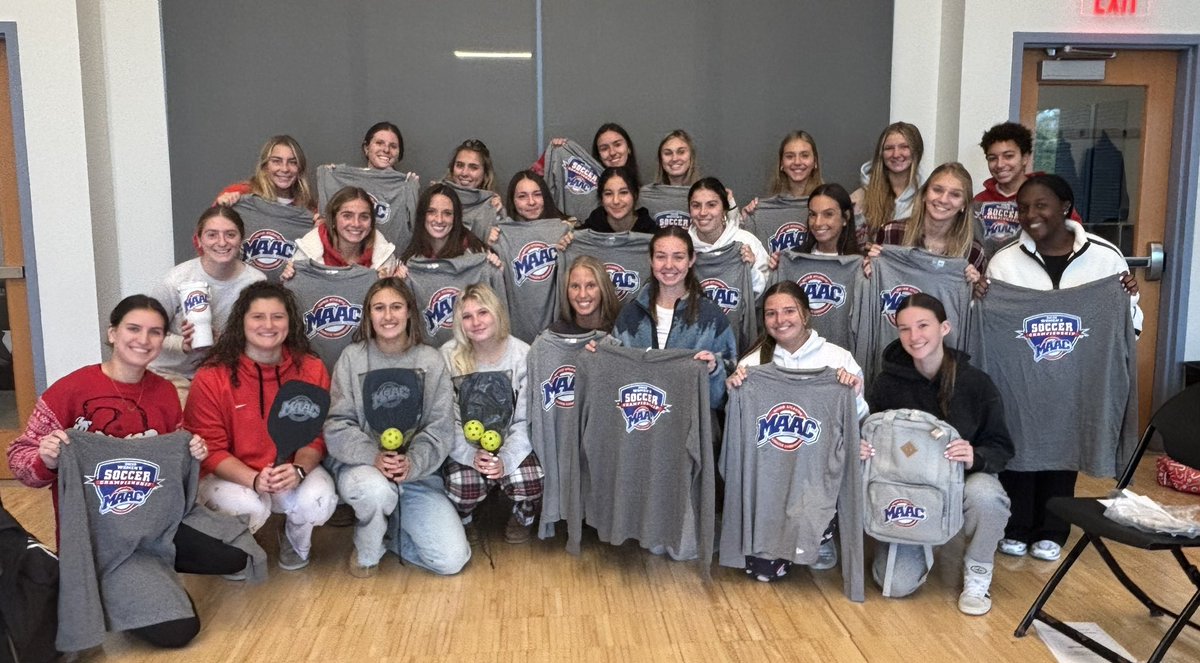 Thank you <a href="/MAACSports/">MAACSports</a> for our personal team Championship Gear for making the MAAC tournament!