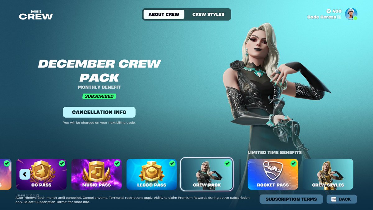 💎Crew Giveaway💎
1x Crew month to 1 lucky winner!

For a chance to win, please: 

💗 Like + Repost 
💓 Tag a friend
💗 Follow me &amp;&amp; <a href="/Flawshxne/">Flaw</a> 

❕ CHOSEN BY RNG ❕

🕘Ends in 48 hours🕘
Good luck🍀

‼️ Must have discord &amp; Xbox ‼️

Thank you for using code CEREZA &amp;&amp; supporting