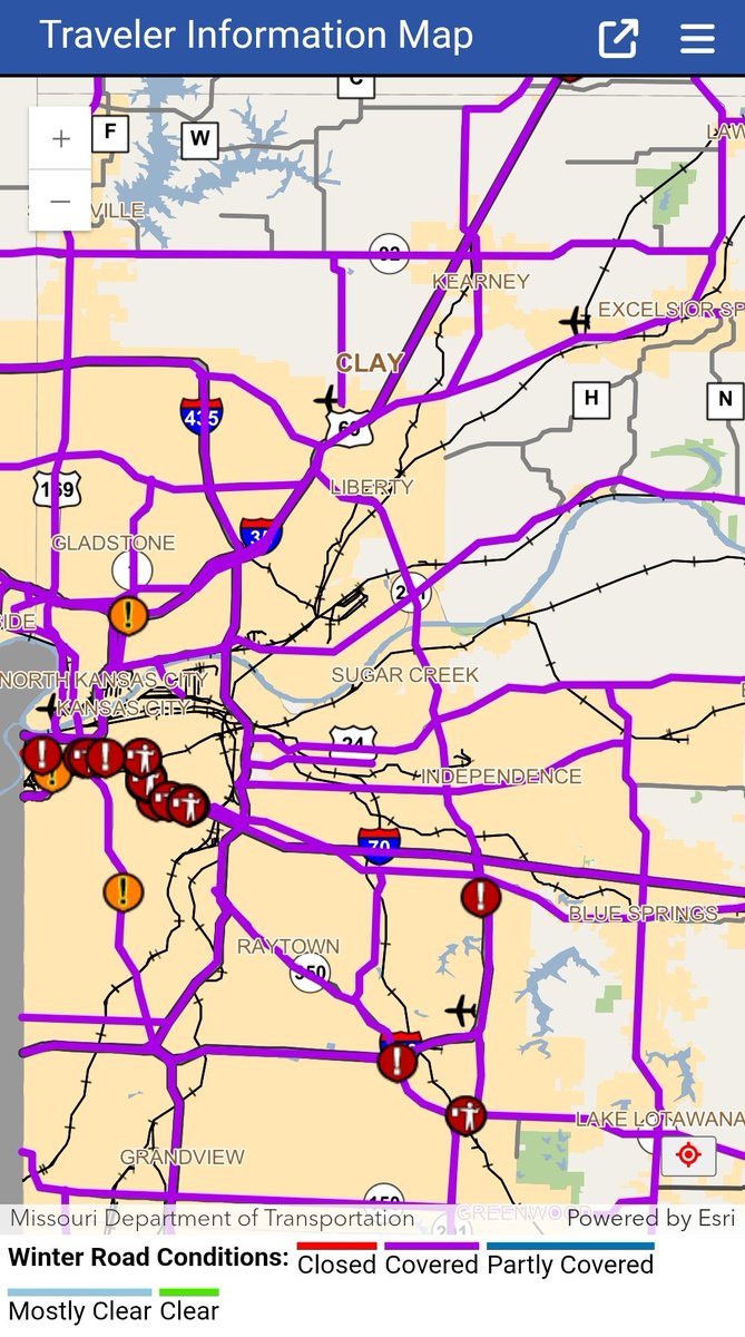 northlandfox's tweet image. #MOwx #KC #KCmetro Dec 1st 3PM #Independence Roads still impacted. 
Not much done in Independence after early AM. Plow map: indepmo.plowtracker.com
KCMO has a plow tracker also: kcmo.gov/city-hall/depa…
#MODOT Traveler Info Map: 
traveler.modot.org/map/