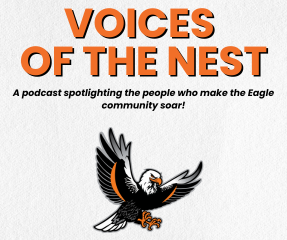 We are on Spotify...and anywhere else you get your podcasts! Check out our pilot episode of "Voices of the Nest" a podcast that will highlight people who make our school community soar! Be sure to subscribe and rate our podcast so it's easier to find! buzzsprout.com/2548067/episod…