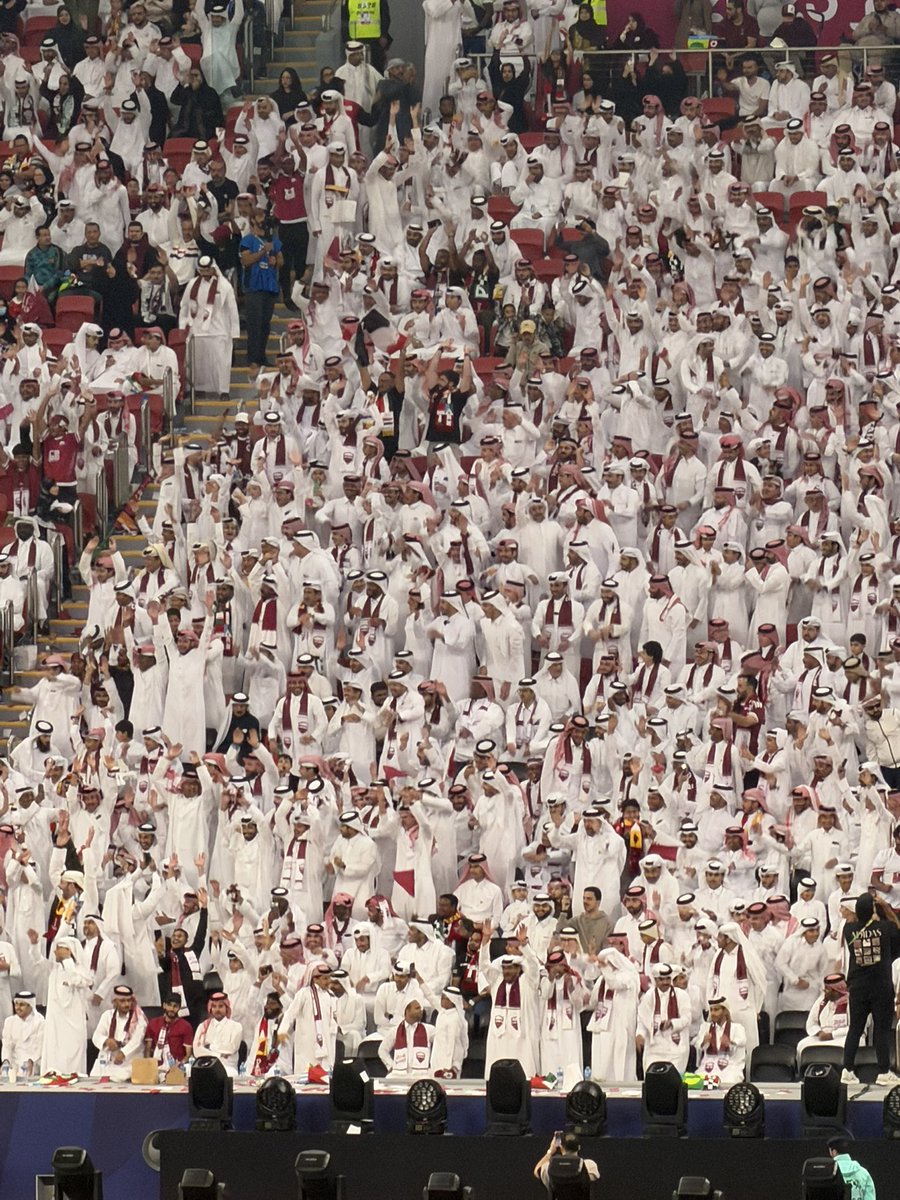 حب كبير للجمهور القطري ♥️

#كأس_العرب