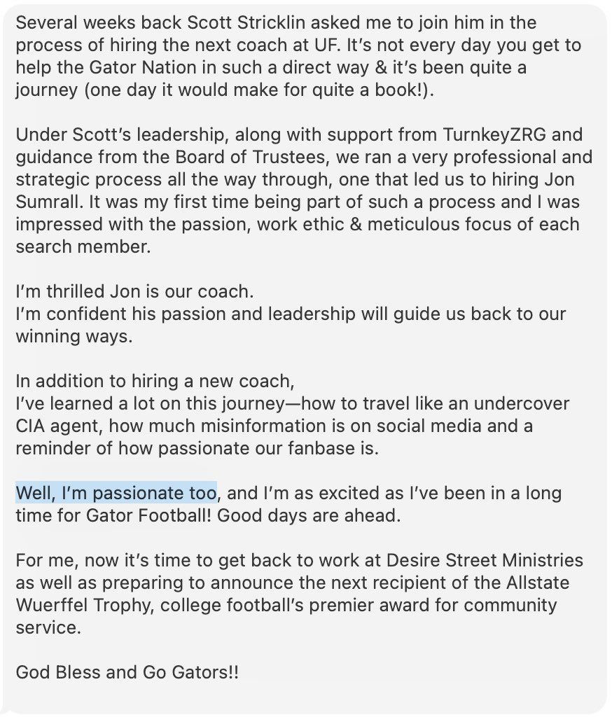 Danny Wuerffel tweet media