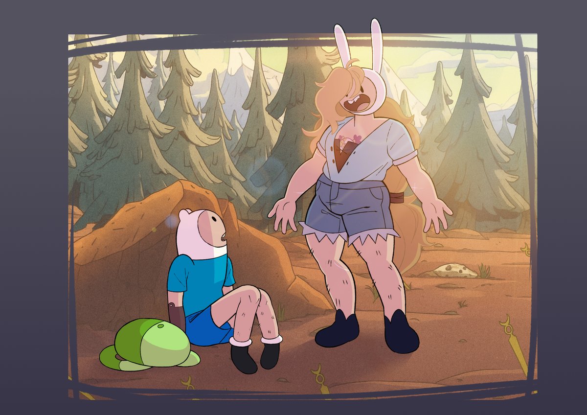 Crespolini2003's tweet image. Episodio 6 de fionna y cake yipeee
.
#fionnaandcake #adventuretime