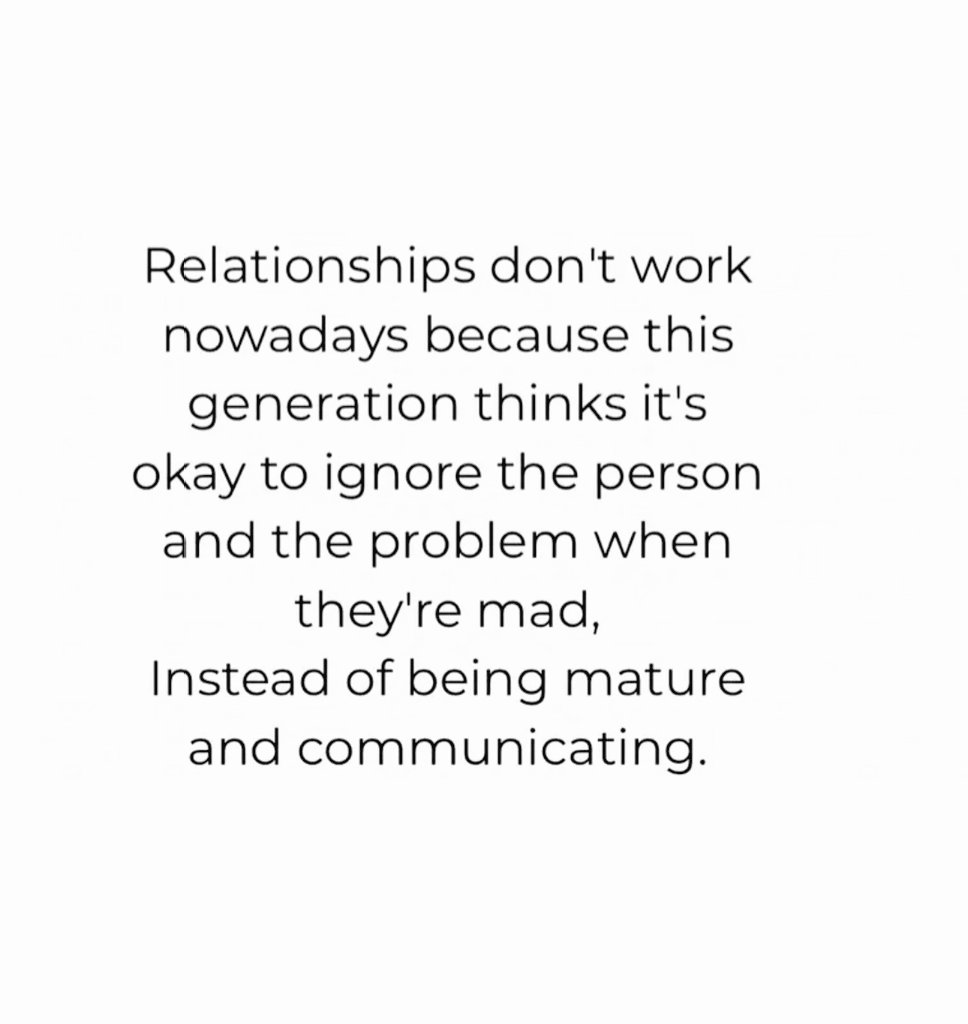 Liminal1988's tweet photo. Relationships don't work nowadays because,... https://t.co/o92zxd5T77
