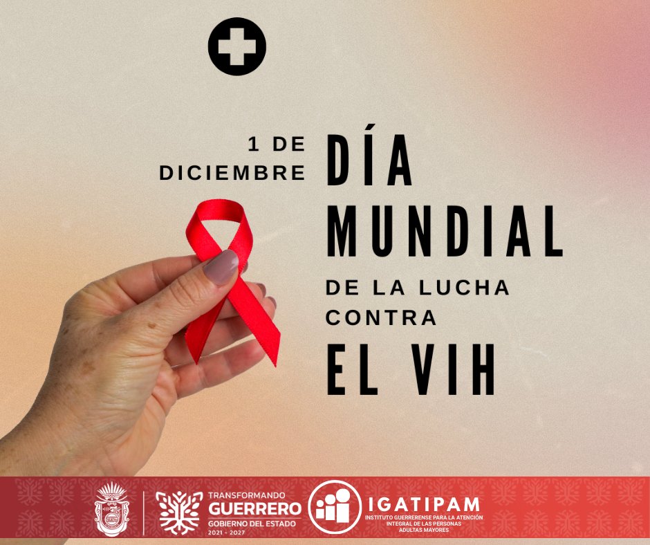 En el IGATIPAM nos sumamos al Día Mundial del Sida, reforzando la importancia de la prevención, el diagnóstico oportuno y la eliminación de estigmas.
Reiteramos nuestro compromiso con la salud y el bienestar de las Personas Mayores.