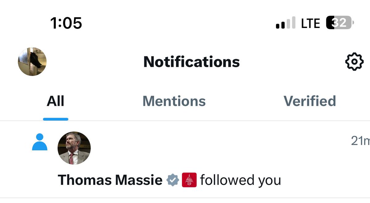 kmcsween's tweet image. I appreciate the follow @RepThomasMassie It must be because of the raw milk!
I think the mantra of party over politics has gotten us to where we are today. Thomas Massie is one of the only politicians consistent in his beliefs no matter who’s in office. I respect that.
