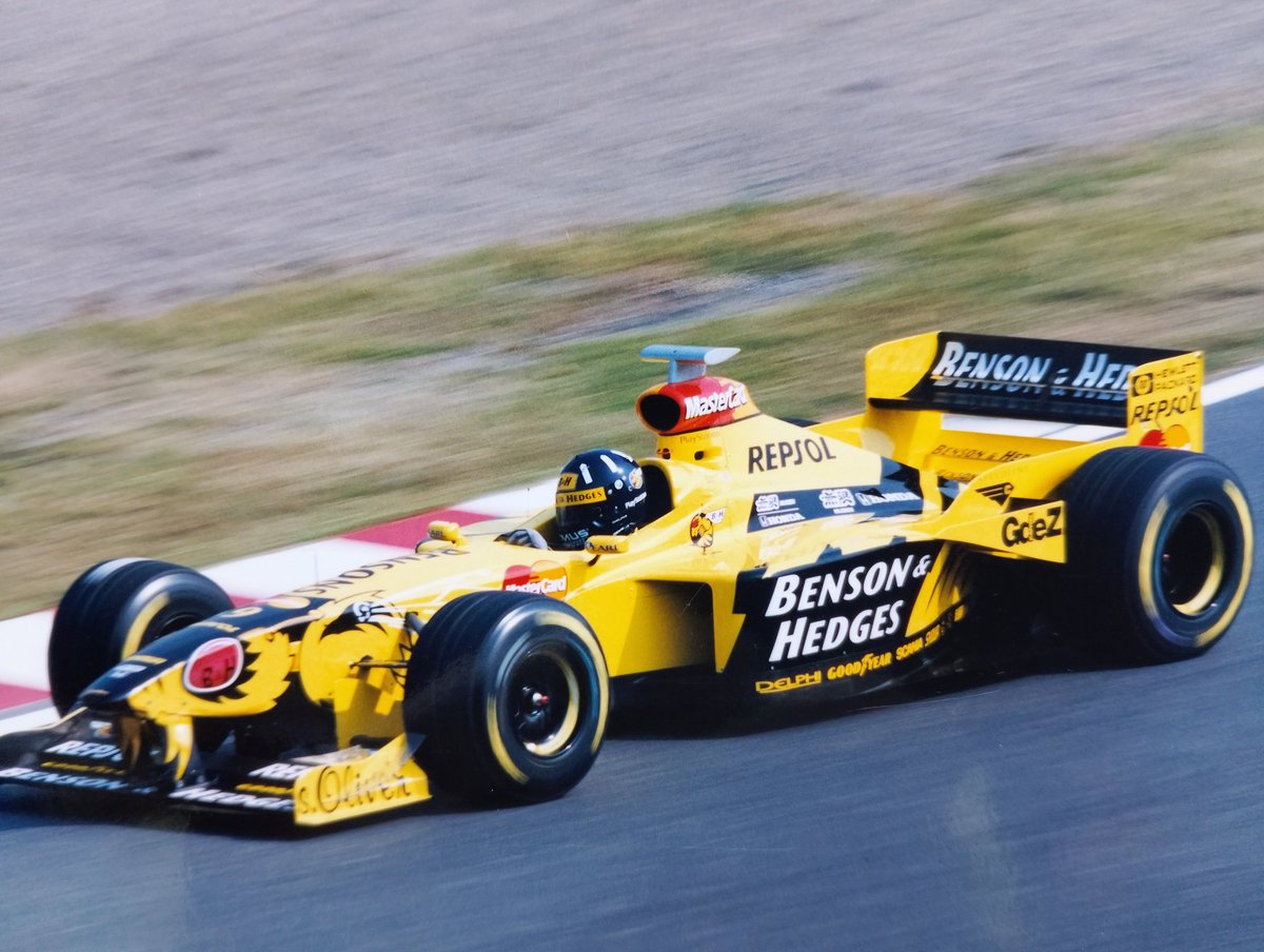 #魅力ある黄色を見せてください見た人全員強制
🤠1998年F1日本GP
ジョーダン198・無限ホンダ
デイモン・ヒル