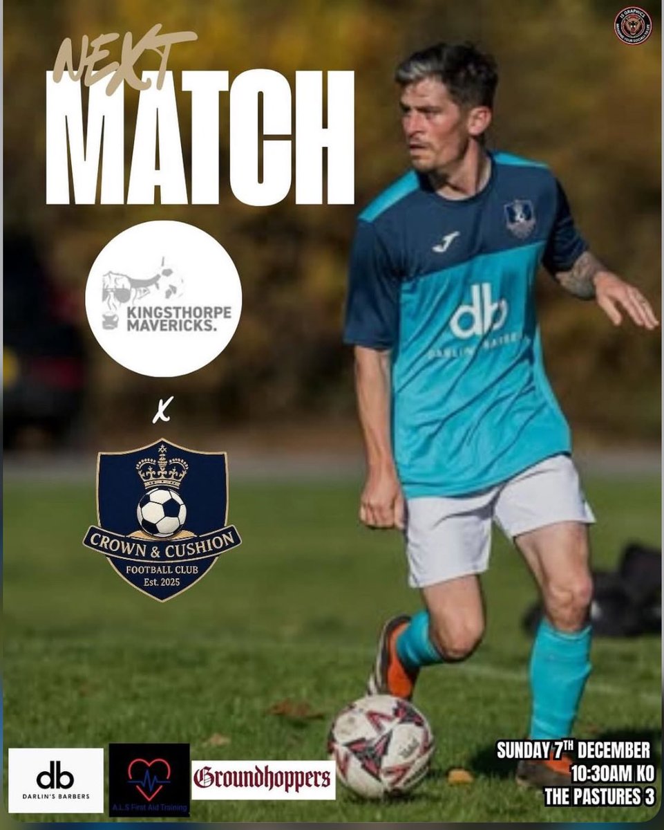 Big one this Sunday!
Round of 16 in the County Cup against a few familiar faces