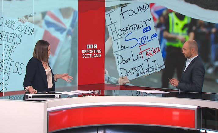 What did 'Disclosure' actually disclose about 'migrant hotel' protests that we didn't already know? Absolutely nothing. It served only to provide much needed oxygen to a miniscule band of assorted BritNat misfits the wider public had long since forgotten about. Wait a minute ...