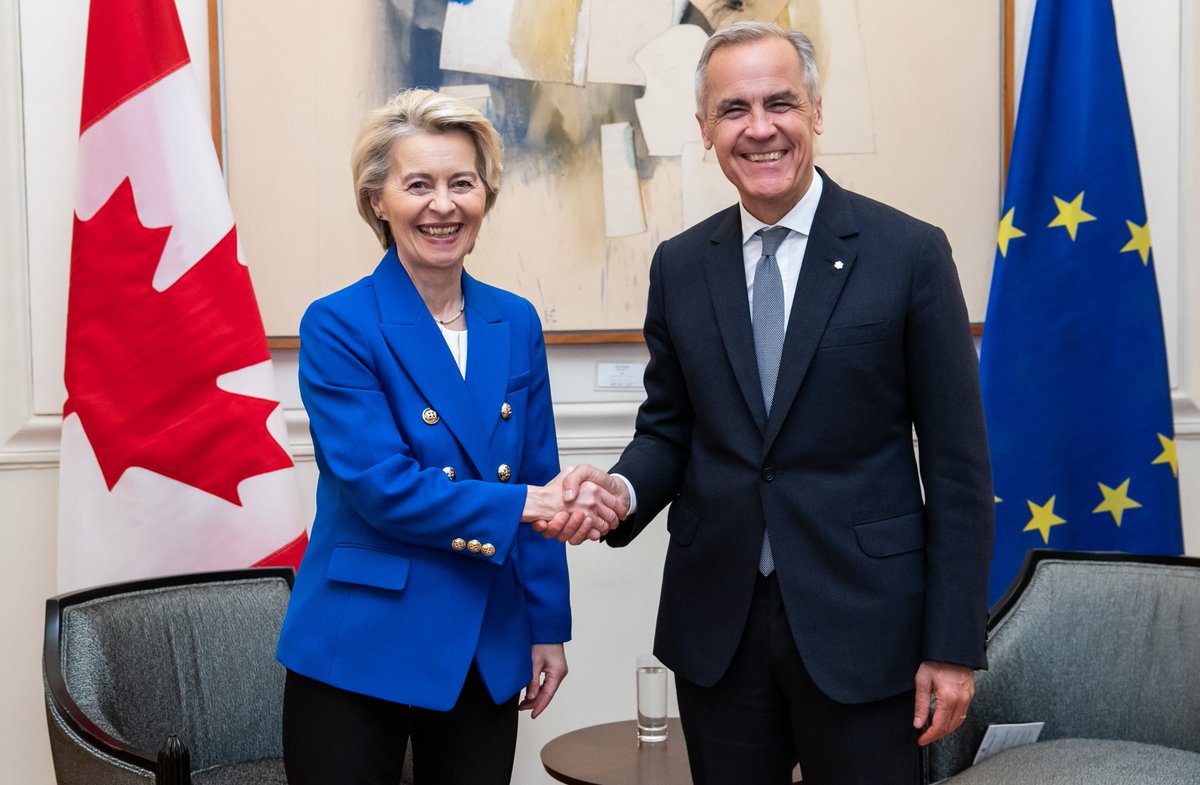 vonderleyen's tweet image. Welcome to SAFE, Canada!

When like-minded partners join forces on security and defence in a turbulent world, our countries grow stronger, our industries benefit and our citizens are safer.

Our Joint Statement ↓

link.europa.eu/QCDtpr