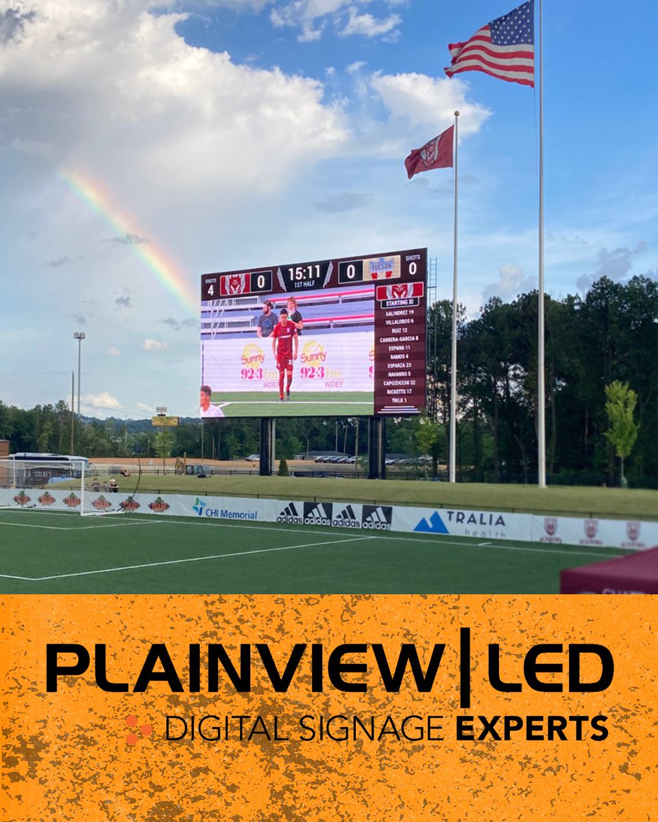 PlainViewLED's tweet image. Upgrade your game. Upgrade your board.
-
-
-
-
#VideoBoards #StadiumTech #FanExperience #SportsTechnology #DigitalDisplays