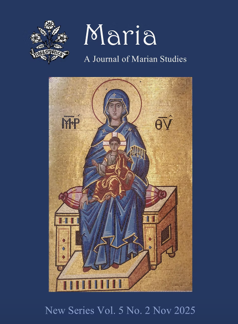 CentreMarian's tweet photo. The latest issue of Maria: A Journal of Marian Studies is now available to read for free online: https://t.co/x9XeSUuc9V https://t.co/ooznyCr5MR
