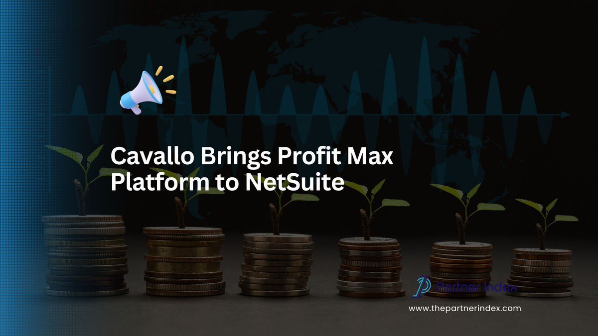 ThePartnerIndex's tweet image. Cavallo expands its AI-driven Profit Max Platform to NetSuite ERP, giving distributors and manufacturers deeper profit intelligence, margin analytics, and data-driven control. thepartnerindex.com/blog/cavallo-b…