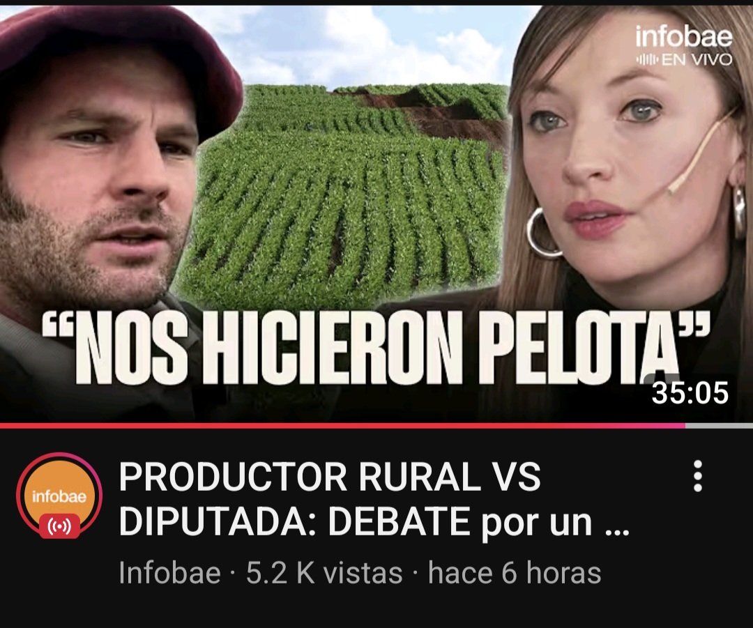 La paciencia que hay que tener,  para sostener un debate sin que se te salte la cadena con DELIRANTES como esta legisladora. Muy bien <a href="/kovavete/">Ignacio 🇺🇦⭐️⭐️⭐️</a> <a href="/CARBAP_ARG/">CARBAP</a> 👏👏👏👏 no tienen idea lo difícil que es  producir (a lo mejor si, por eso se dedican a romper).