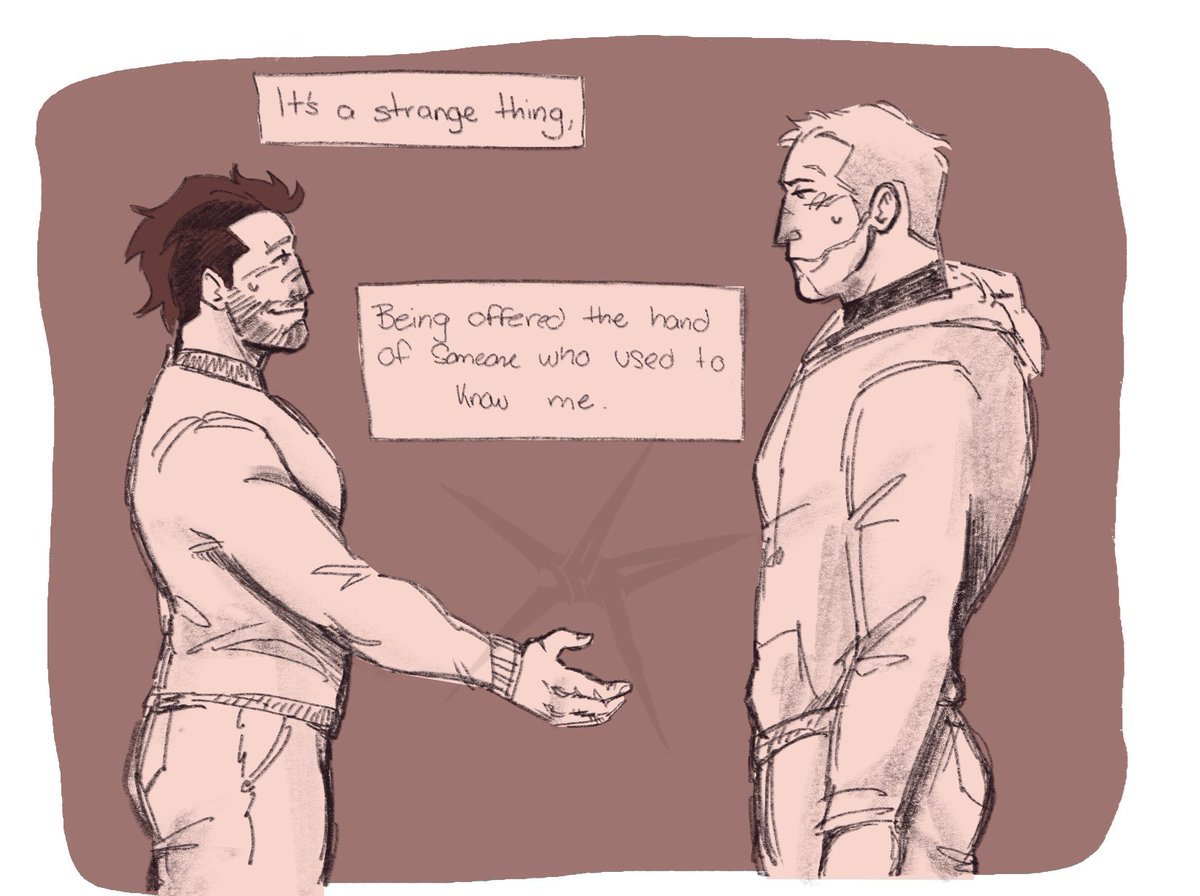 spitterscribble's tweet photo. Trans Simon but he actually dated Johnny like 10 years before he transitioned and never fully got over him x Johnny who broke them up because he realized he was gay 💀 
#ghoap https://t.co/3d8IP6pgMw