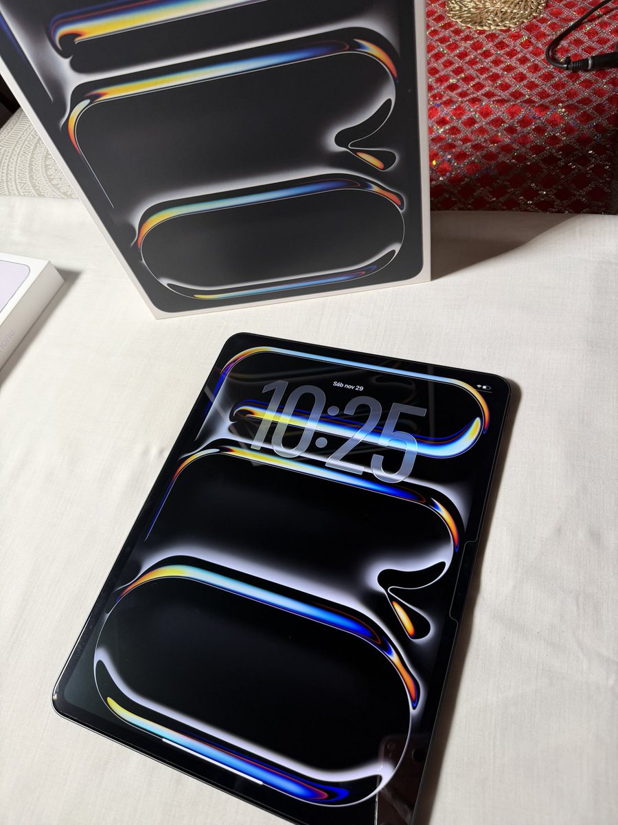 iPad Pro 13 Inch M5 encantado con esta belleza😍🔥 #ipadpro #ipadprom5 #apple #applem5