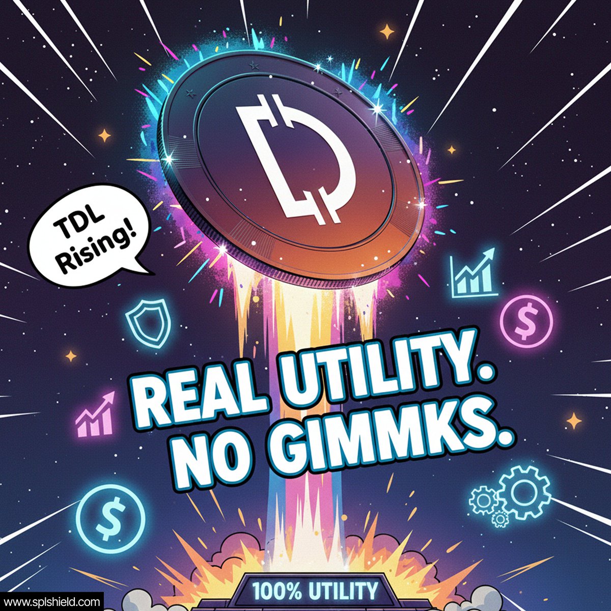 Zero tax. 100% Utility. TDL doesn't need gimmicks to pump. We have real demand from the SPL Shield. Buy the presale and own a token with real economics. Buy Now!  

BUY TDL: presale.splshield.com  
TG UPDATES: t.me/splshieldoffic…

#ZeroTax #RealYield #TDLToken #SolanaDeFi