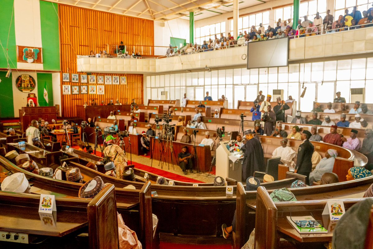 Today, with profound humility and an abiding sense of duty, I presented the 2026 Draft Budget Estimates of Kaduna State to the Honourable Members of the State House of Assembly. The total proposed expenditure stands at ₦985.9 billion, with ₦699.7 billion; representing 71