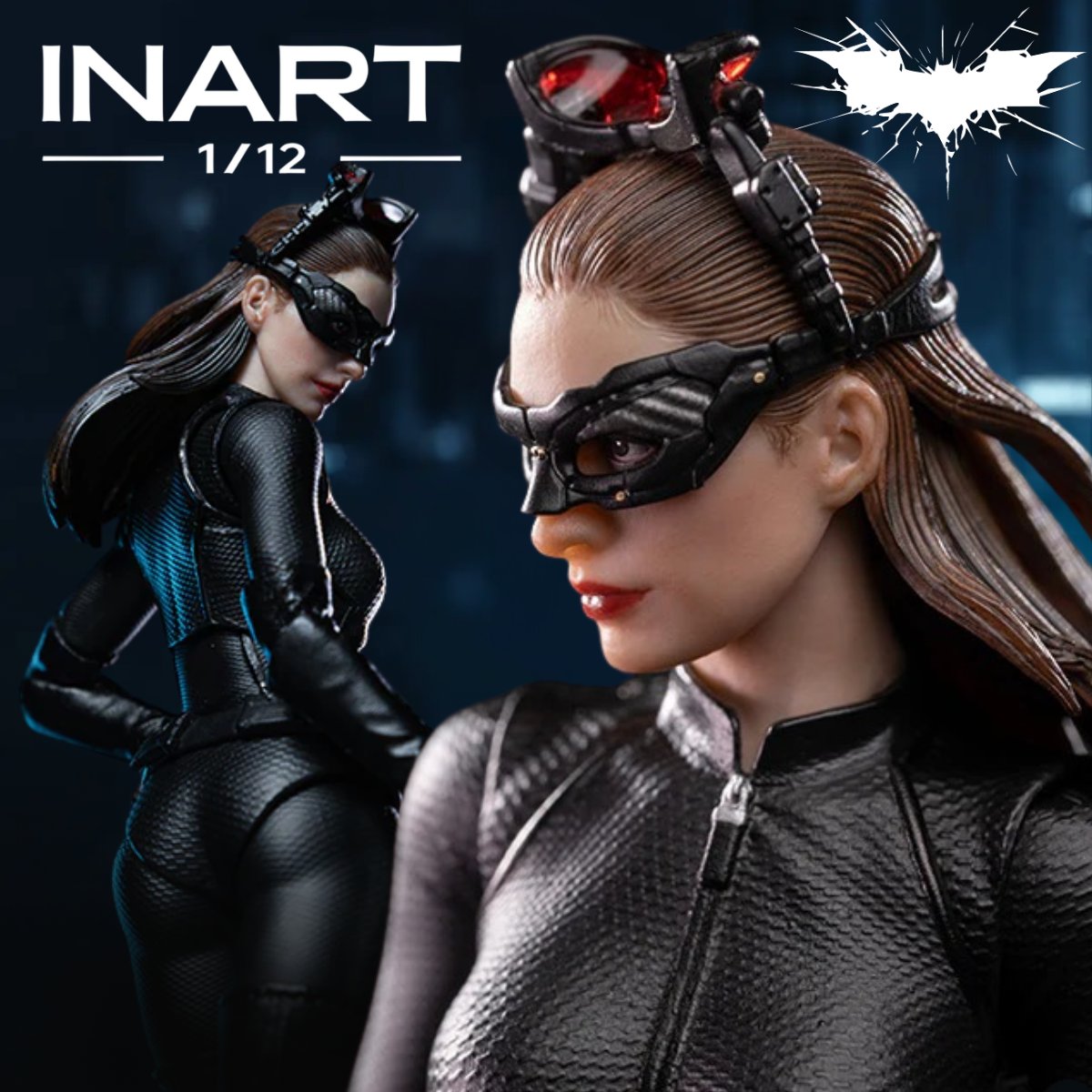 nerdzoic's tweet image. The Inart Dark Knight Rises Catwoman is now available for Pre-Order! Supplies are limited! nerdzoic.com/collections/in…