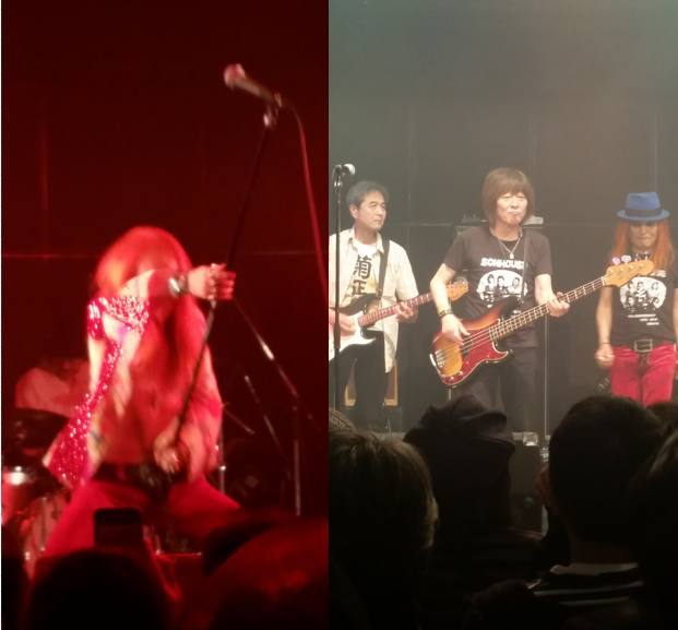 2019_flag's tweet image. ちょうど10年前の11/28は #シーナ バースディ記念ライブ HAPPY RETURNS！ #シーナアンドロケッツ、#サンハウス が開催。
①シーナと #鮎川誠 さんの特大垂れ幕。
②#シナロケと #サンハウス
③④蛇の王様( #菊 #柴山俊之 さん)
#奈良敏博 さん #鬼平 (#坂田紳一)さん
#篠山哲雄 さんのソロの見せ場！