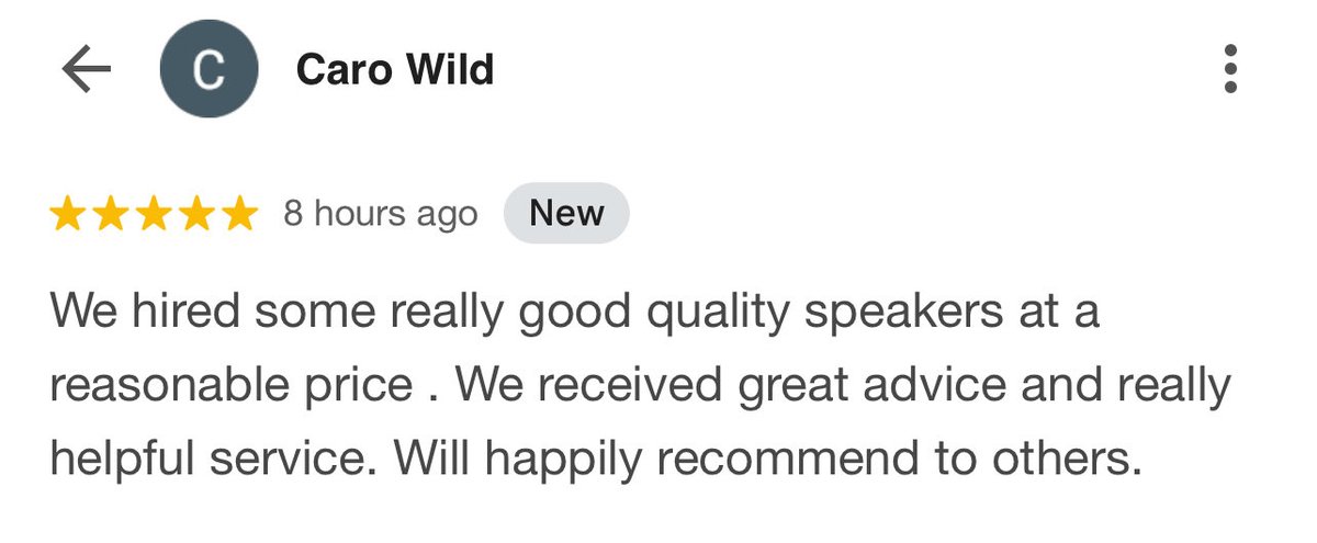 ⭐️⭐️⭐️⭐️⭐️