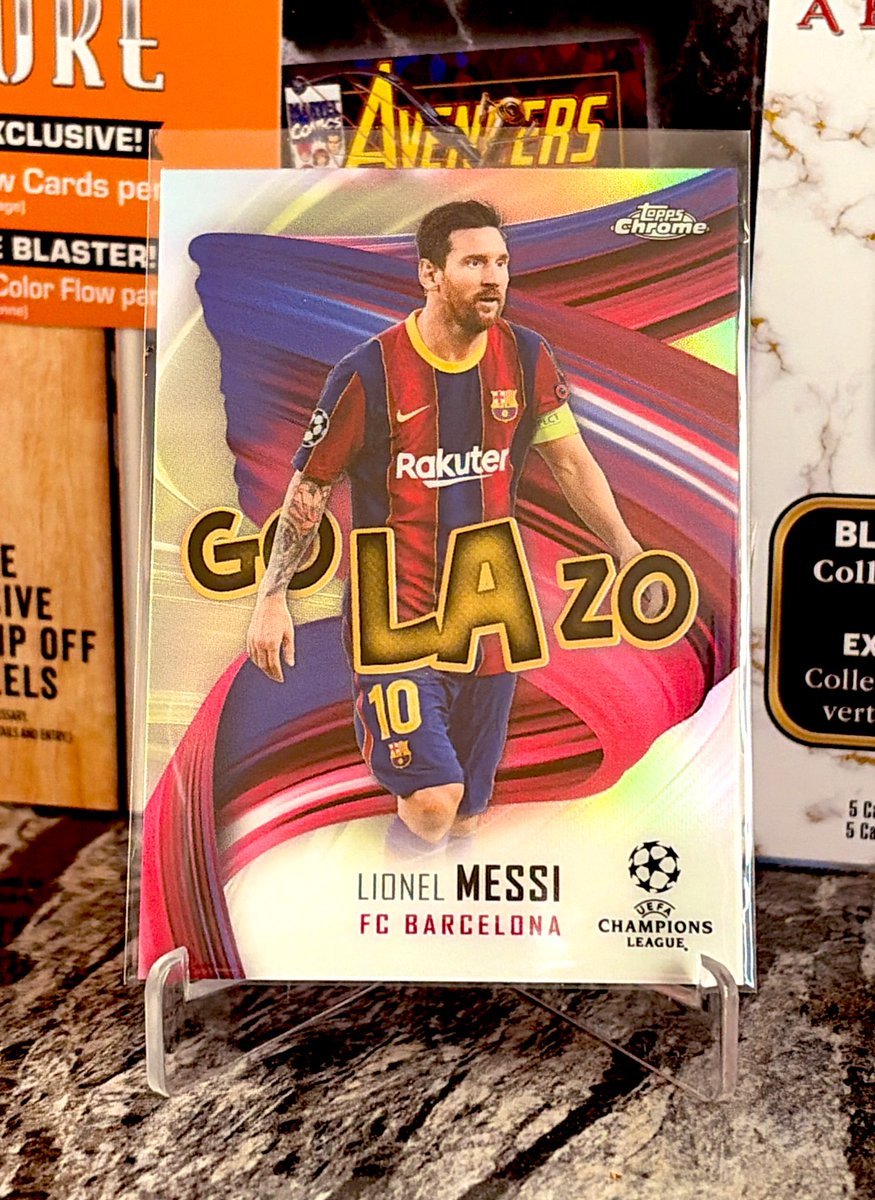 StacksCards's tweet image. 2021 Topps Chrome Lionel Messi Golazo FC Barcelona GOL-LM

#Messi #FCBarcelona #topps #thehobby
