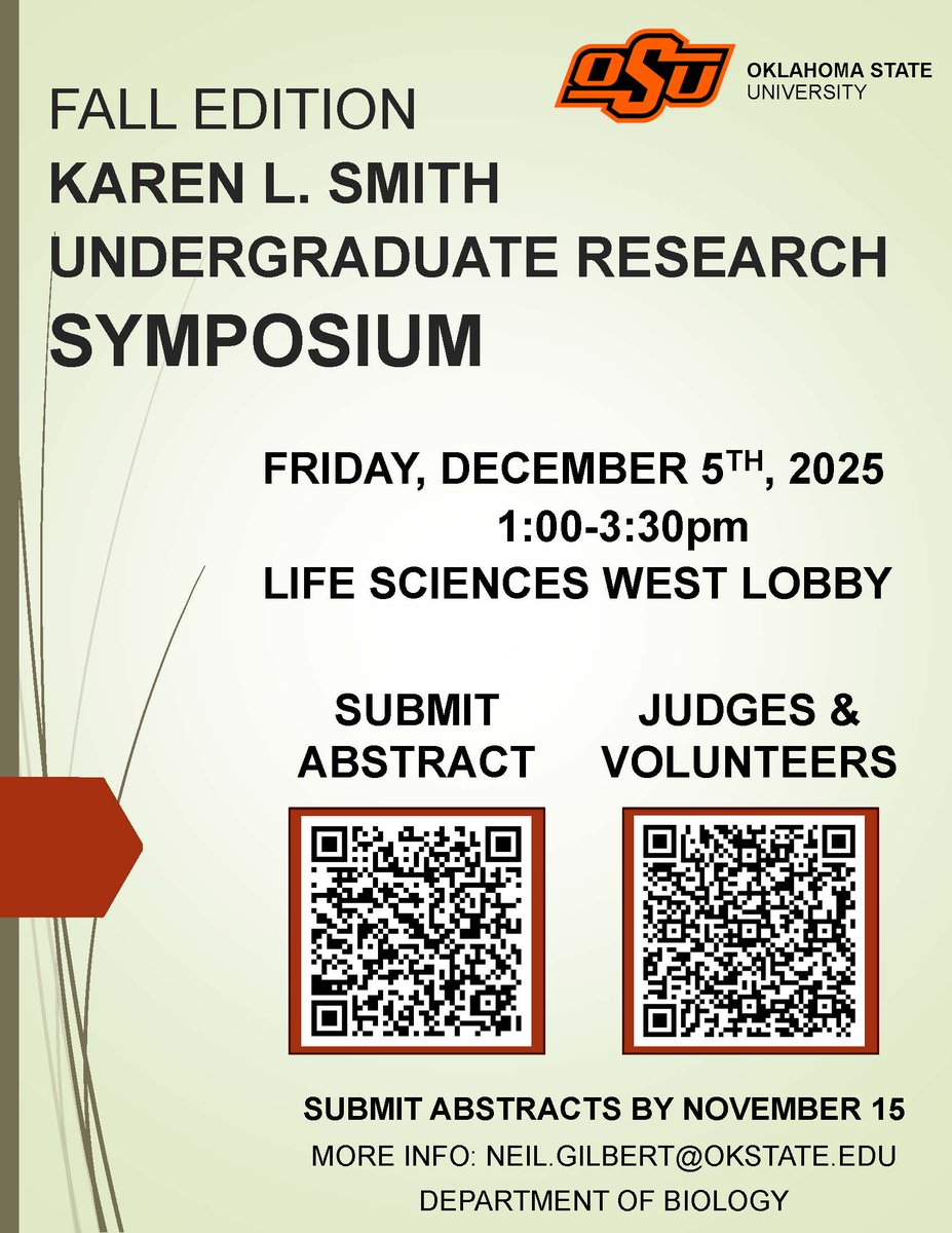 OSU Dept. of Biology tweet media