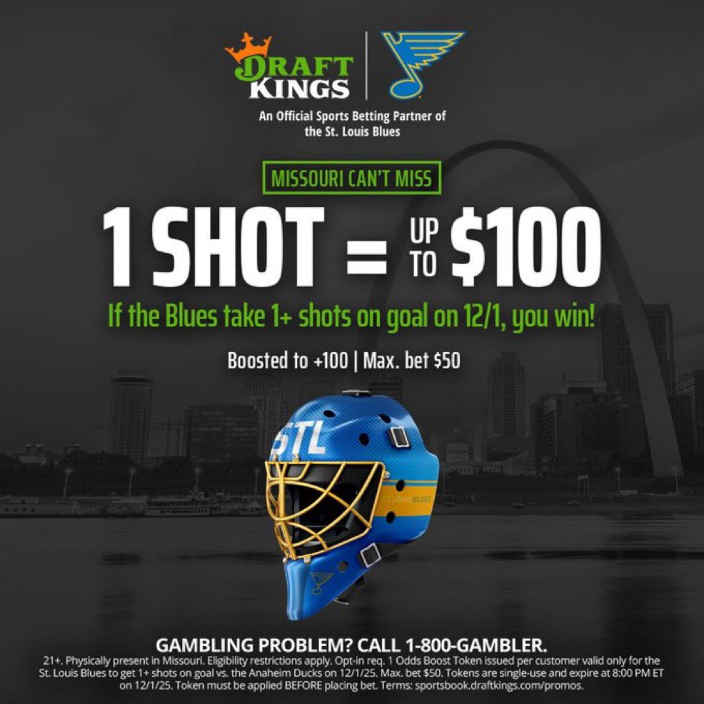 mattmurley19's tweet image. Even the NHL shotcounters can&apos;t screw us on this one tonight!! @DKSportsbook 

#DKPartner #StlBlues