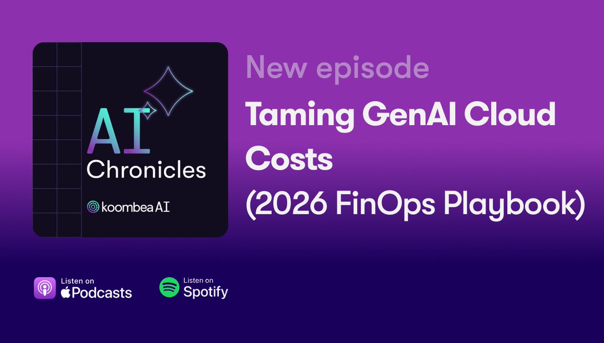 As GenAI moves from pilots to mission-critical workloads, cloud bills are skyrocketing—sometimes into millions per day. In this executive-level episode, we break down the real cost anatomy of LLMs and reveal a proven FinOps playbook to rein in runaway expenses without killing