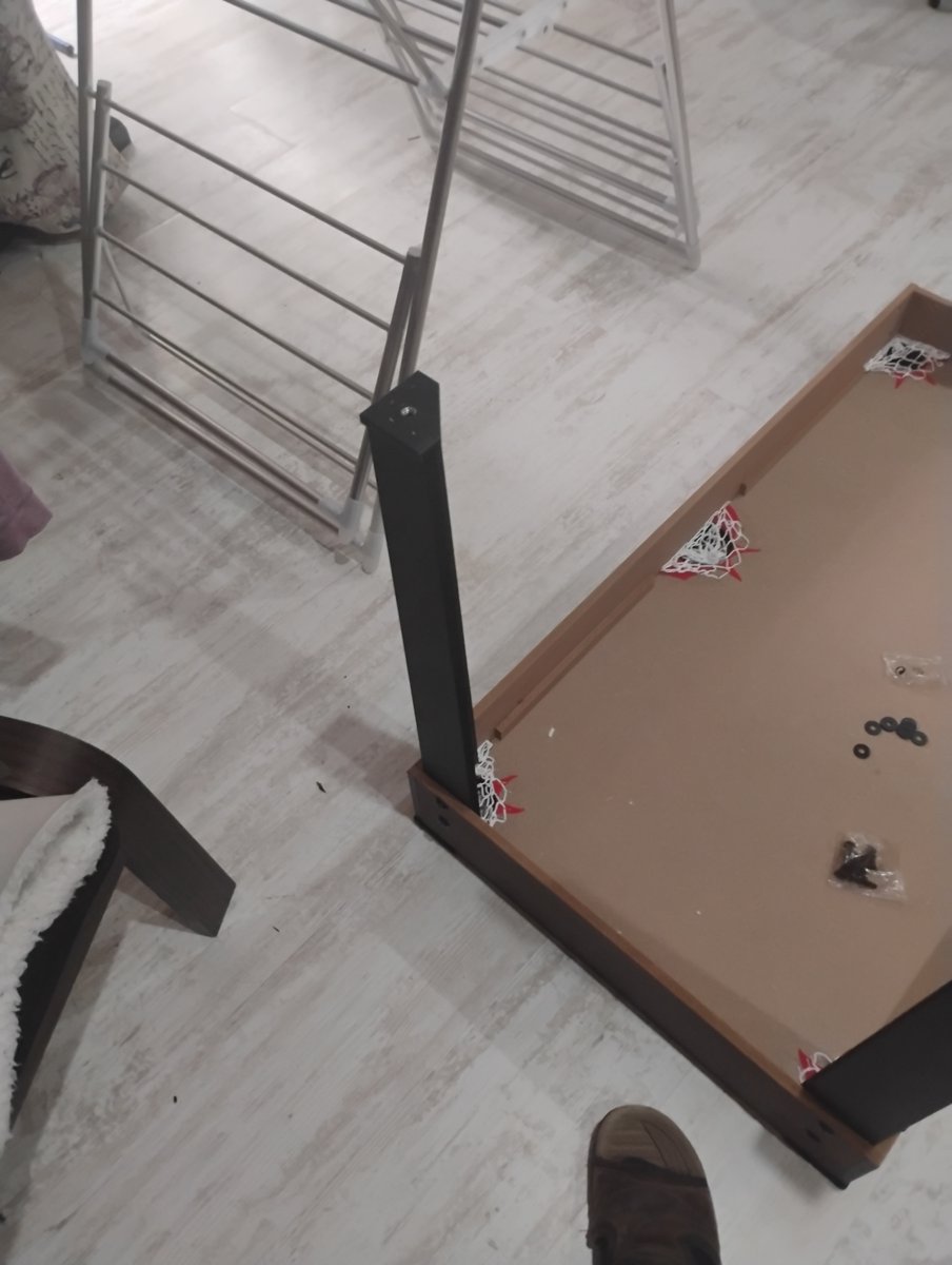 Ultimate_Primal's tweet image. Currently assembling a multi-purpose &quot;billiard&quot; table

2 legs done so far