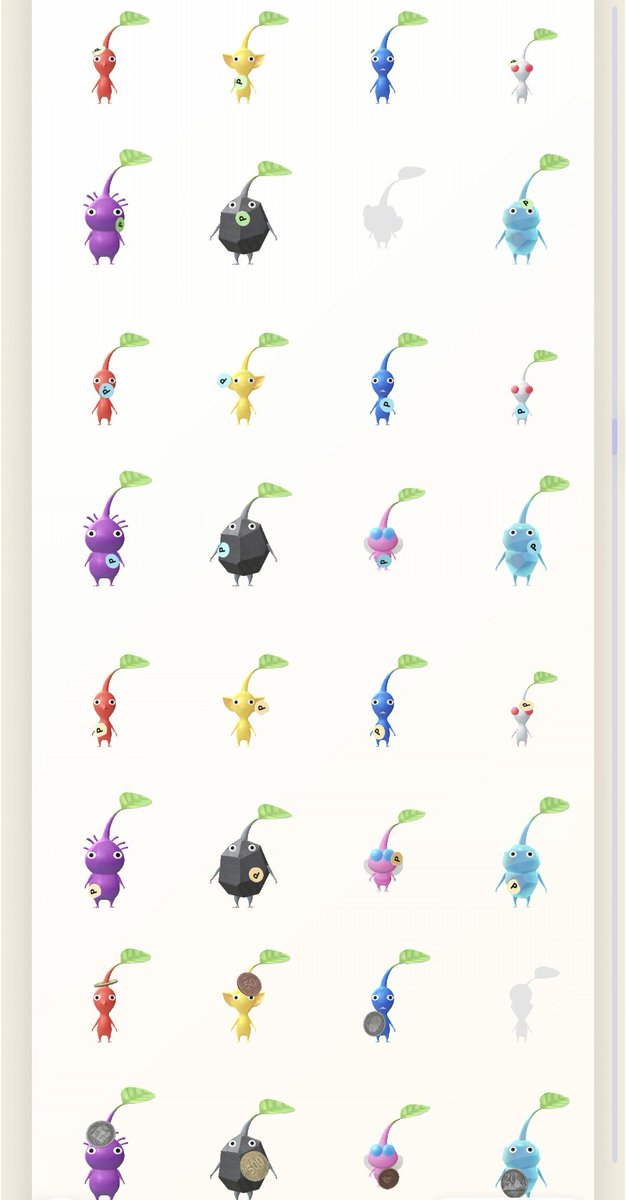 pikmin bloom is testing me... i've lost count of how many roadside decor pikmin i've obtained &amp; i still haven't finished this