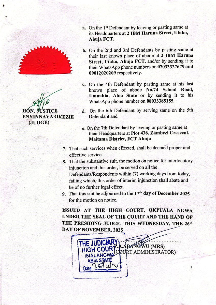 NgLabour's tweet image. STATEMENT FROM THE LABOUR PARTY

Labour Party Congresses hold in all states except Abia 

... No court order stopping Congresses, warns against misinforming Nigerians

The leadership of the Labour Party has called on its members across the 35 states of the federation, with…