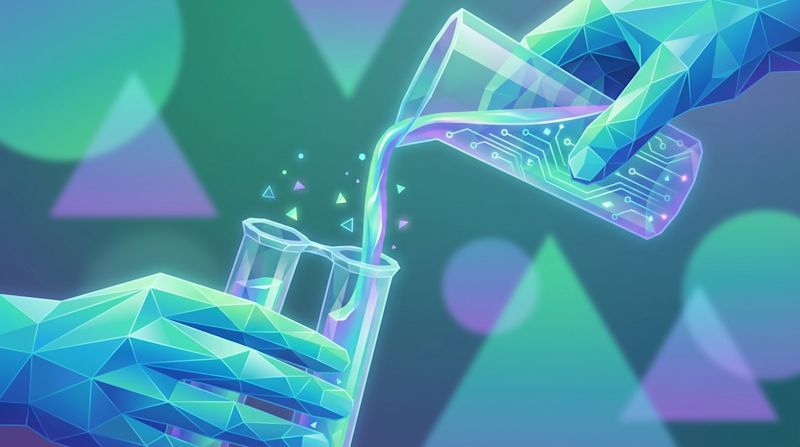 A person, potentially a researcher or CEO, in a professional setting, symbolizing innovation in AI.