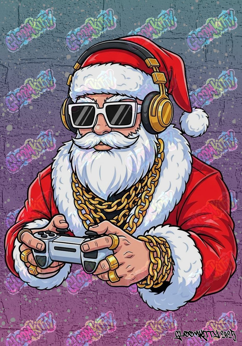 The_Gloomkitty's tweet image. Gaming Santa is in the lobby — and he’s dropping holiday crits. Wanna rock this design IRL? Find it over at my Holiday #Zazzle store: zazzle.com/store/seasonal…

#Twitch #Twitchartists #DigitalArt #ArtistOnTwitter #HolidayDesign #TwitchGirls #Gaming #GamingSanta #Christmas #GamerArt