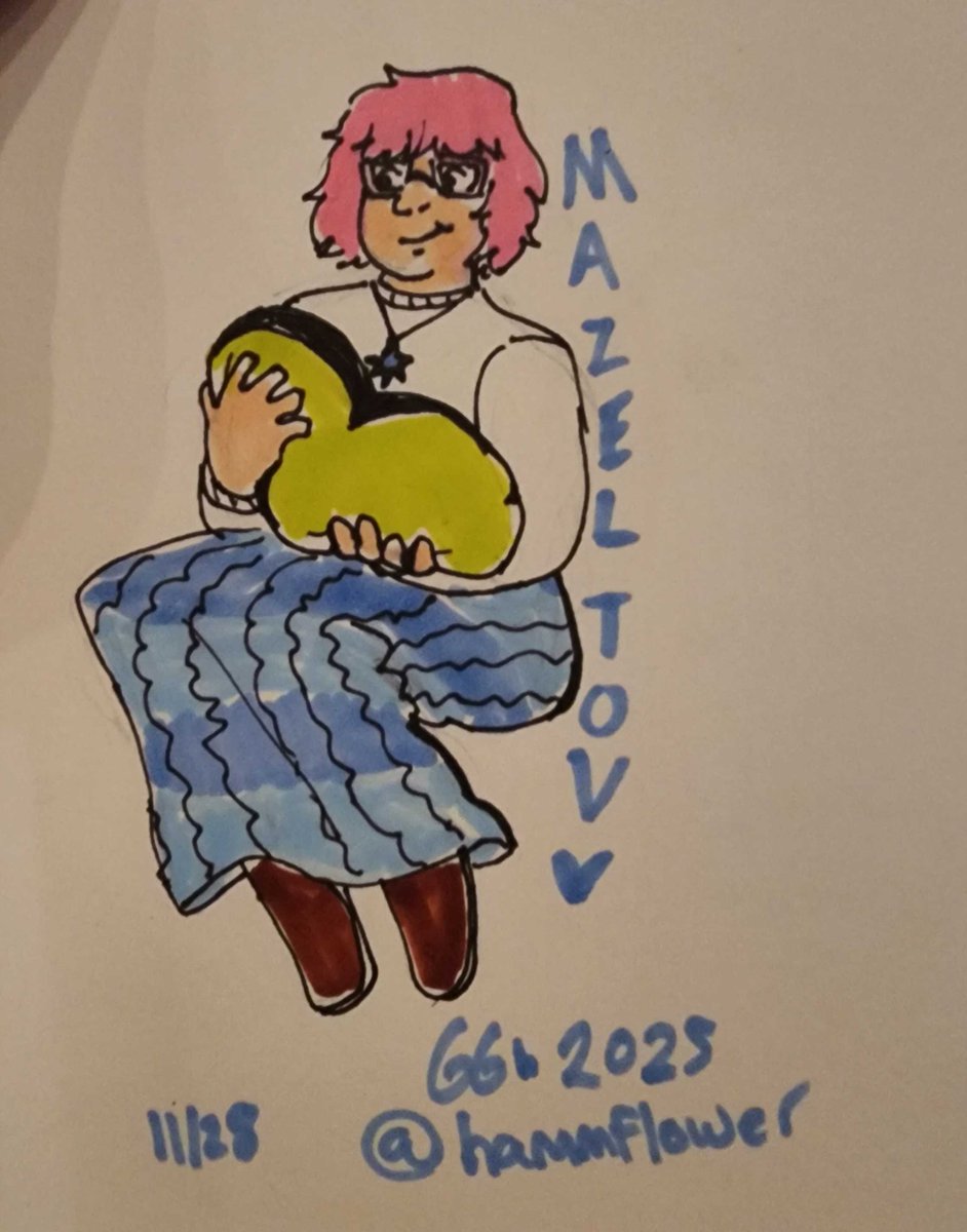 hammflower's tweet photo. (2/2) commissions from black friday art walk!
an oc named moth, the pink panther, and a portrait for an expecting parent! https://t.co/BMsXiZI9Em