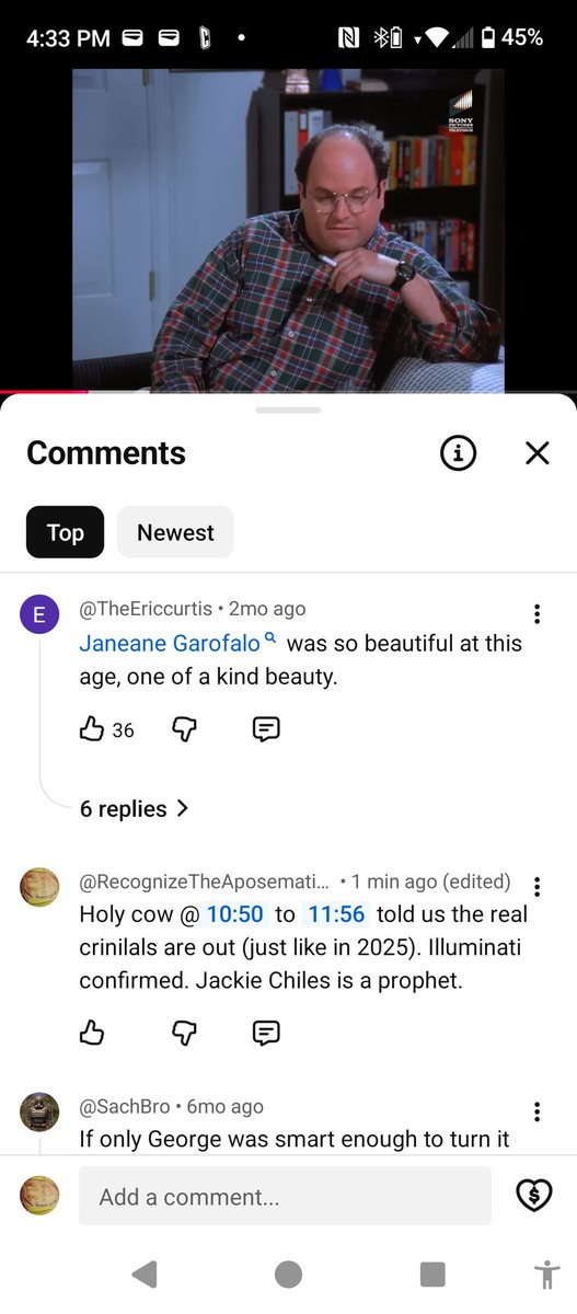 Watch the finale of Seinfeld to witness pre-programming in real time in TV primetime. You're welcome.