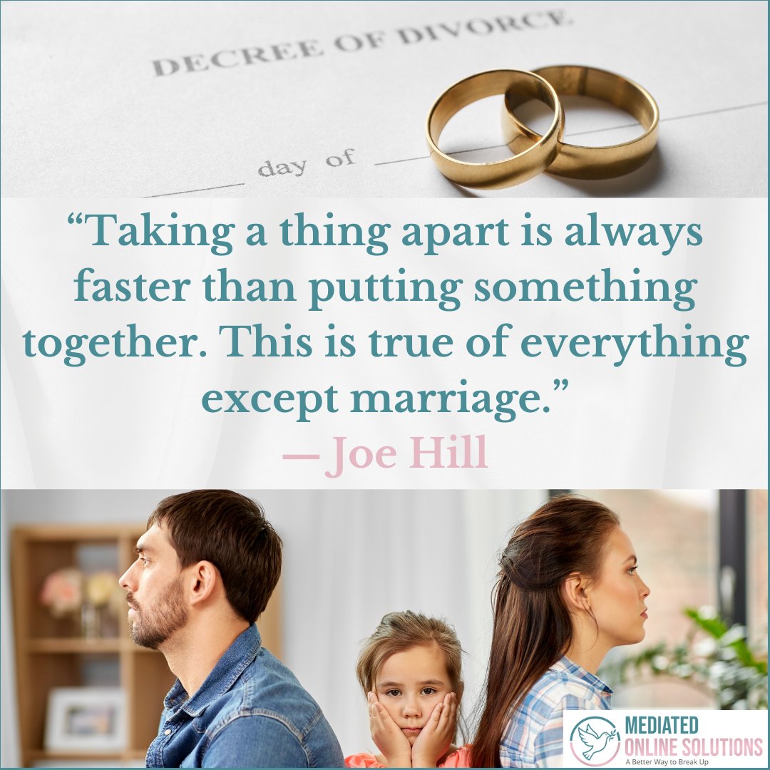 Divorce doesn’t have to be a battle.

We help you end your marriage with clarity, respect, and control — all through secure virtual mediation.

A healthier future starts with one conversation.

Call us today!
#DivorceMediation #MediatedOnlineSolutions #DivorceLikeAPro