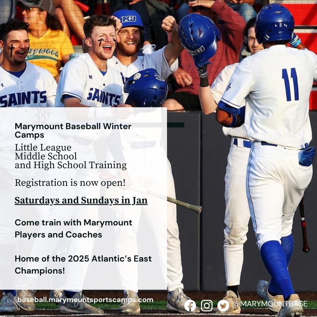 Marymount Baseball tweet media