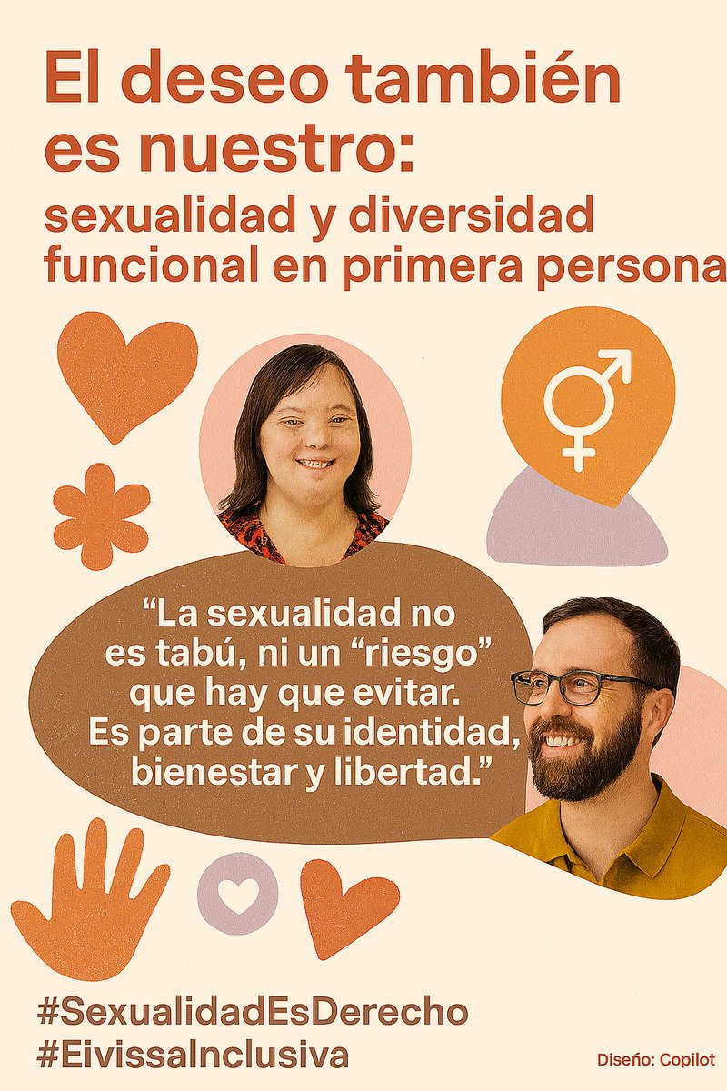 tonibz's tweet photo. Porque el deseo no discrimina. Y los derechos tampoco.
🎥 Mira la píldora formativa 
#SexualidadEsDerecho #EivissaInclusiva #PluriVisible #DiversidadFuncional https://t.co/IbuUiwBXLl
