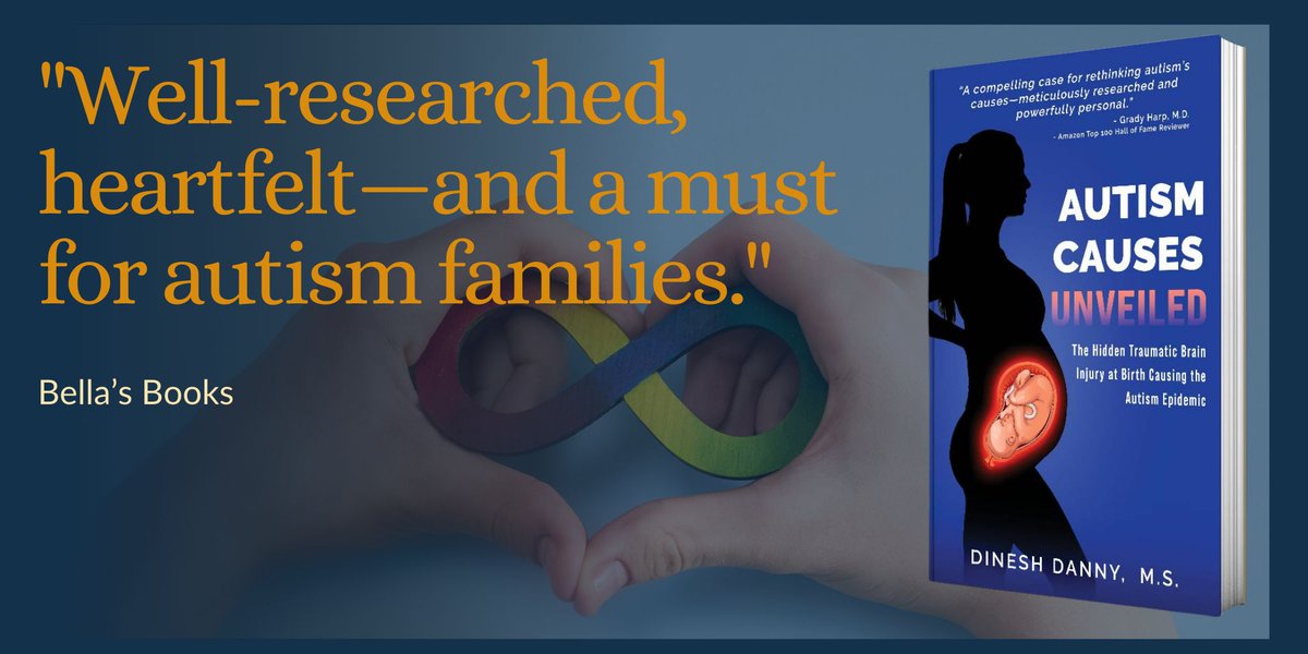 eBookConnection's tweet image. “Birth trauma isn’t rare—it&apos;s an overlooked cause of Autism. Autism origins need a deeper dive. More than just genetics, not conspiracy—just inconvenient science.” —Kathryn Picard, Librarian Book Connoisseur
a.co/d/5EX0uyY #Autism #AutismAwareness #AutismResearch #iartg