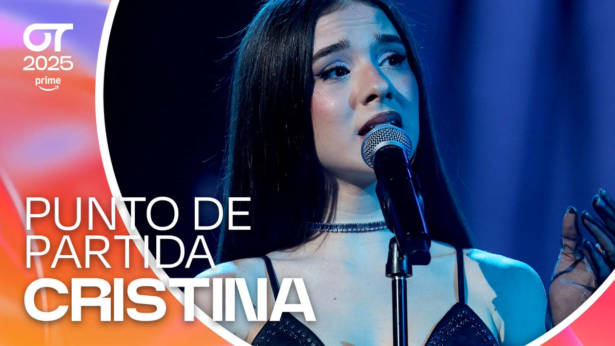 OT_Oficial's tweet photo. 🎤🎶 Cristina ha cantado “Punto de partida” de Rocío Jurado en la #OTGala11  👉🏻 https://t.co/kOusnfnNMT ✨

💥 Disfrútala en @PrimeVideoES 👉🏻 https://t.co/3p4cAgNg1t 💙✨ https://t.co/7TmX0WdvHY